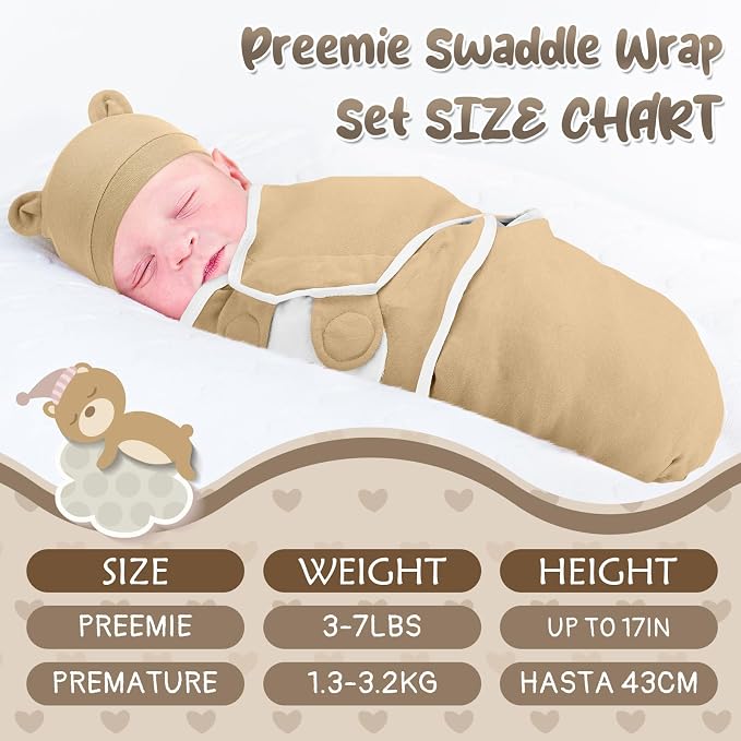 Buryeah 4 Pack Swaddle Blanket Wrap - Image 2