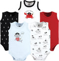 Hudson Baby Unisex Baby Cotton Sleeveless Bodysuits by HudsonBaby