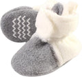 Hudson Baby Unisex Baby Cozy Fleece and Faux Sherpa Booties by HudsonBaby