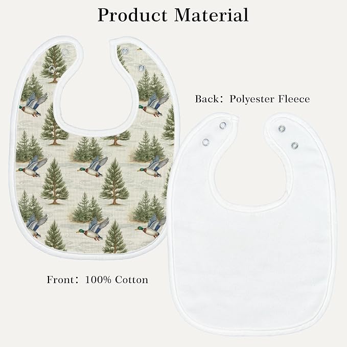 Baby Bibs for Baby Boys Girls 6-Pack - Image 7