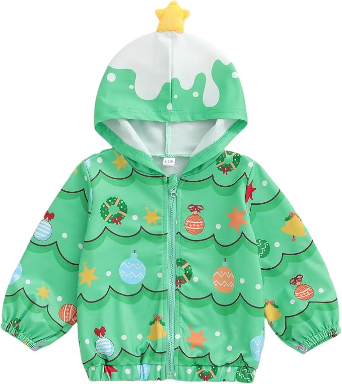 Toddler Windbreaker Jacket Baby Girl Hooded Zip Up Sweatshirt Winter Jacket by Lefyira