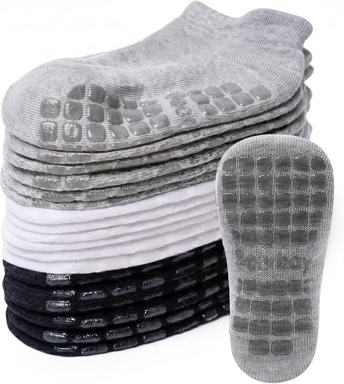 Non-Slip Baby Cotton Ankle Socks by Bearbay