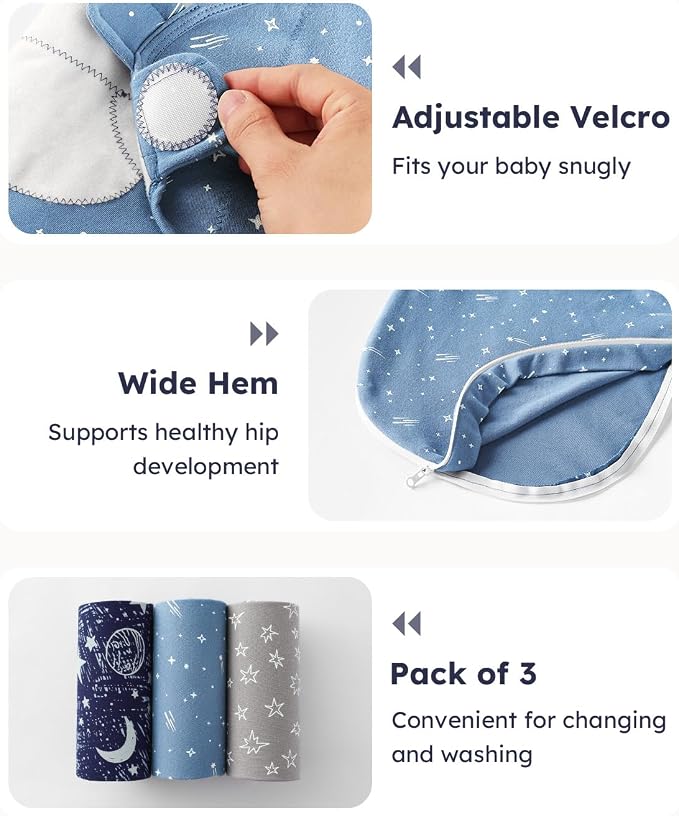 Unnivoll Baby Swaddles for Newborns - Image 5