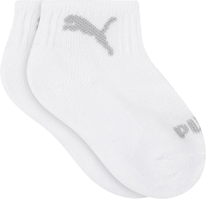 PUMA Unisex Baby 6-pack Infant Anklet Socks, Extra Cushion & Comfort-toe - Image 3