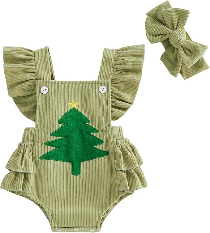 YINGISFITM My First Halloween Baby Girl Outfit Newborn Pumpkin Bubble Romper by YINGISFITM