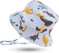 JANGANNSA Cotton Baby Sun Hat Infant Toddler Boys Girls Bucket Hats Summer Sun by JANGANNSA