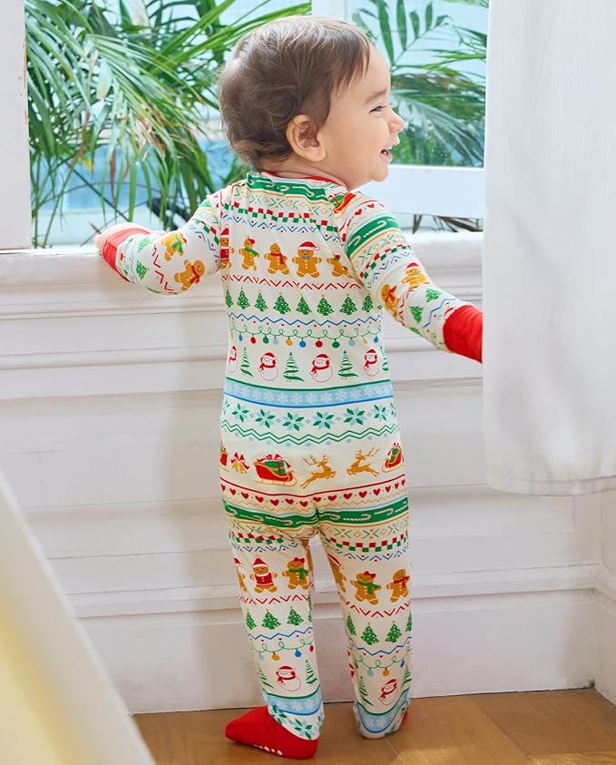 babee Reshinee Bamboo Viscose Baby Footie Pajama, Zipper Sleeper Boys Girls - Image 4