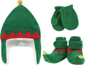 Hudson Baby Baby Hudson Baby Unisex Baby Trapper Hat, Mitten and Bootie Set by HudsonBaby
