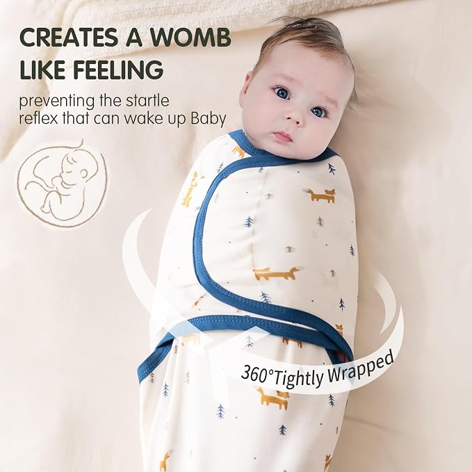 insular Baby Swaddle Wrap, Swaddle Blanket - Image 2
