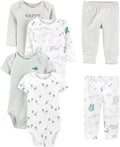 Simple Joys by Carter's Baby 6-piece Bodysuits and Pants Set by SimpleJoysbyCarters