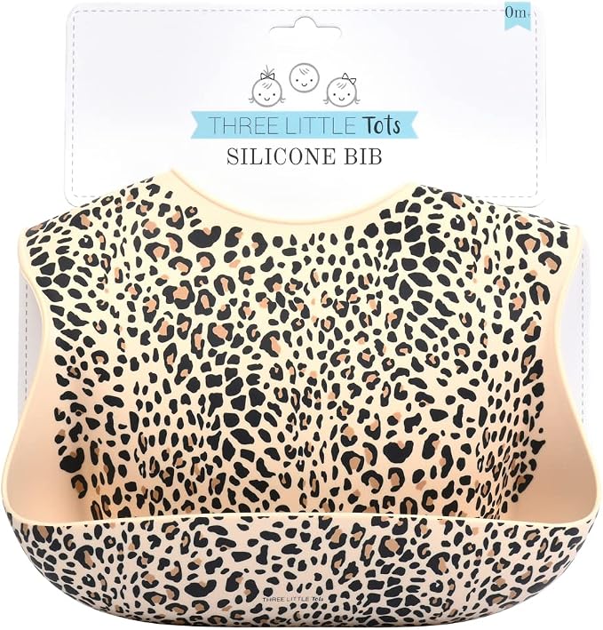 Three Little Tots Modern Silicone Baby Bib – Adjustable Fit Waterproof Catch - Image 9