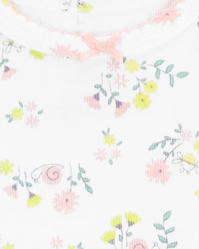 Simple Joys by Carter's Baby Girls' 3-pack Cotton Sleeper Gown - Image 3