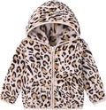Toddler Baby Girl Fleece Jackets Fall Clothes Hooded Zip Fuzzy Coats by Adarl