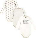 Hudson Baby baby-boys Cotton Long-sleeve Bodysuits 3-pack by HudsonBaby