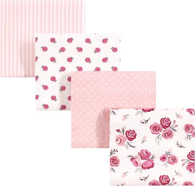 Hudson Baby Unisex Baby Cotton Flannel Receiving Blankets, One Size by HudsonBaby