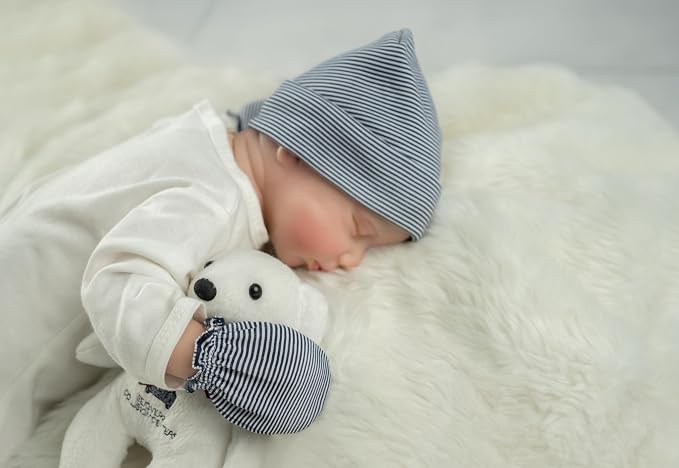Baby Mittens No Scratch, Newborn Gloves 0-6M, Registry Essential - Image 5