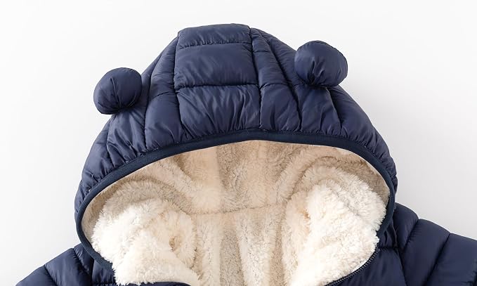 CECORC Toddler Winter Coats Lightweight Puffer Jacket - Image 5