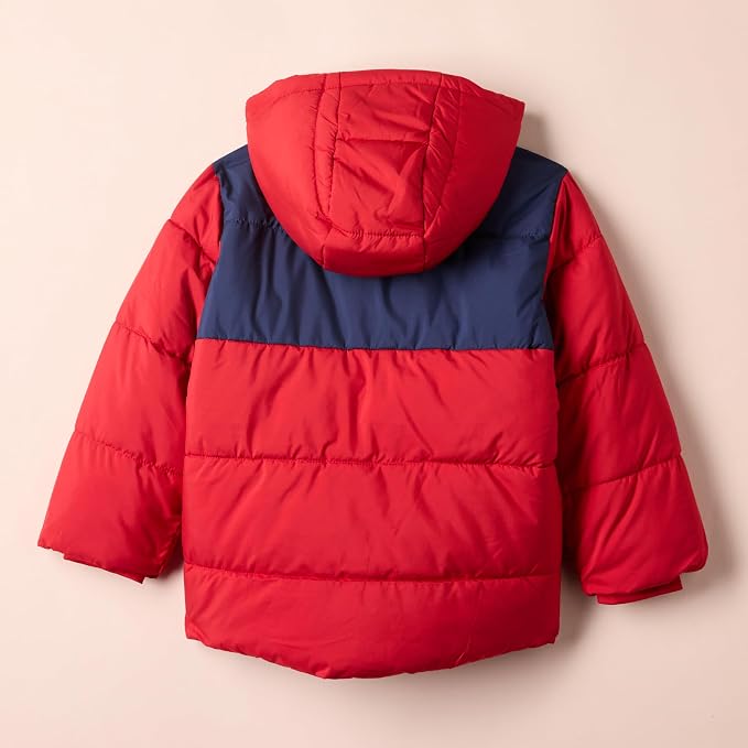 Amazon Essentials Babies, and Boys' Heavyweight Hooded Puffer Jacket - Image 3