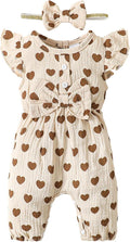 Mioglrie Newborn Baby Girl Clothes 1 Piece Infant Fall Winter Romper Outfit | by Mioglrie