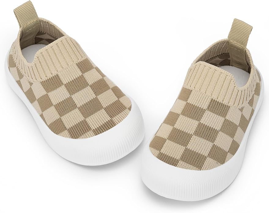 BACSAC Baby Toddler Unisex Infant Shoes Boys Girls Beige Mesh Breathable by BACSAC