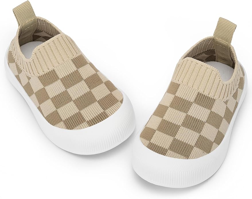 BACSAC Baby Toddler Unisex Infant Shoes Boys Girls Beige Mesh Breathable by BACSAC