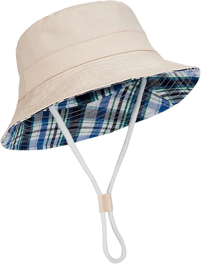 Durio UPF 50+ Baby Sun Hat Wide Brim Toddler Bucket Hats by DURIO