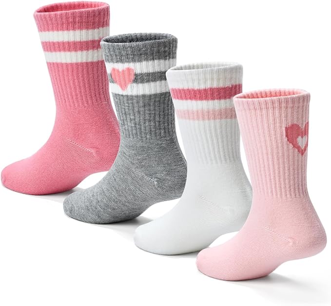 Baby Toddler Essentials Non-Slip Crew Socks - Image 3