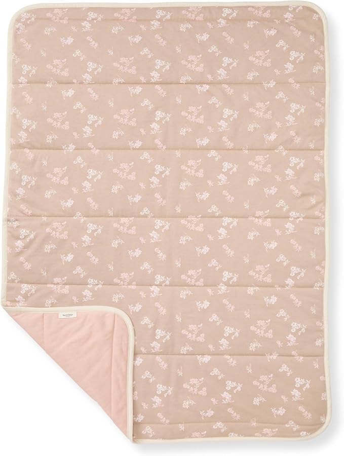 Burt's Bees Baby Organic Cotton Infant Reversible Blanket, Nursery Bedding | - Image 2