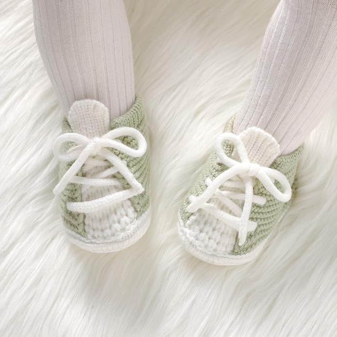 Baby Booties Newborn Baby First Shoes | Cozy Warm Knit Soft Booties - Image 6