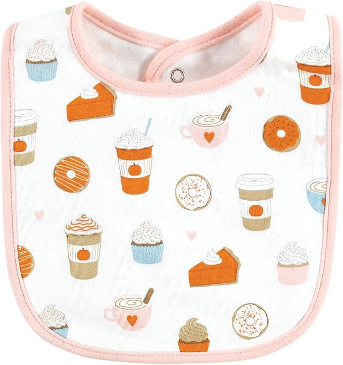 Hudson Baby Unisex Baby Cotton Bib and Headband Set - Image 5