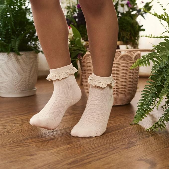Modern Moments by Gerber Baby Boys & Girls Soft Cotton Ankle Socks - Image 3