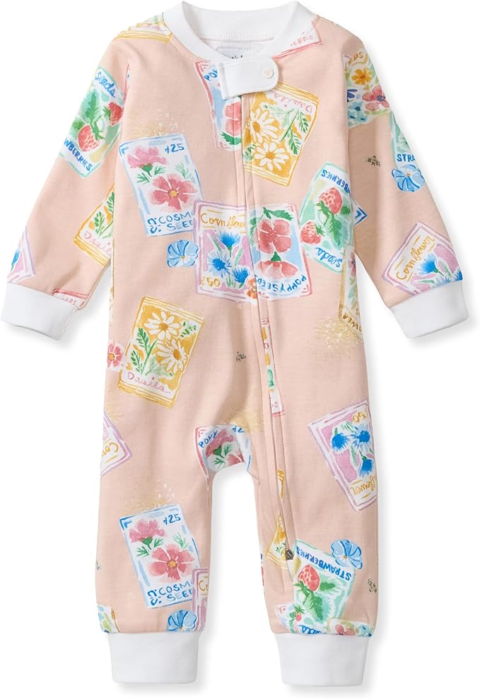 Burt's Bees Baby Unisex Sleep and Play Pajama, Footless One-Piece Zipper PJ | by BurtsBeesBaby