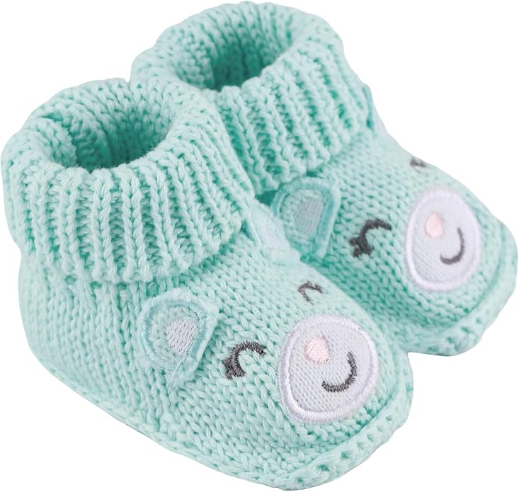 Newborn Knit Booties Soft Baby Sock Boots - Image 5
