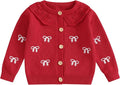 Baby Girl Cardigan Long Sleeve Button Up Sweater Toddler Girl Fall Outfits by Faithtur