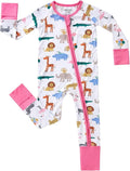 pureborn Baby Sleeper Viscose from Bamboo Zipper Footies 0-24 Months by pureborn