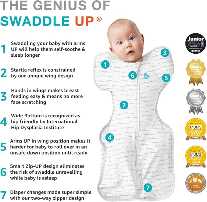 Love to Dream Swaddle UP, Baby Sleep Sack, Self-Soothing Swaddles - Image 7
