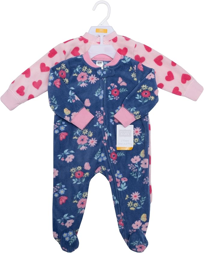 Hudson Baby Unisex Baby Fleece Sleep and Play - Image 2