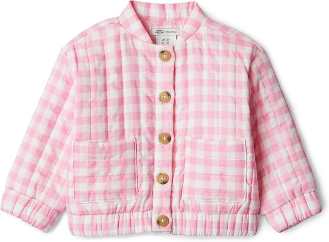 Amazon Essentials x Sofia Grainge Baby Girls' Cotton Sateen Lightweight Printed by AmazonEssentials