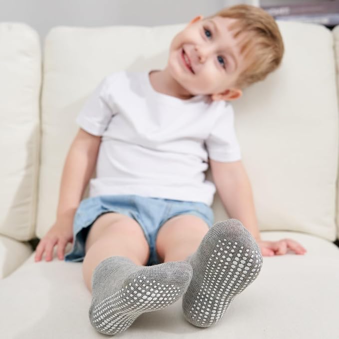 Zaples Baby Non Slip Grip Ankle Socks - Image 4