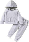 Happy Town Baby Fall Outfits for Girl Boy Long Sleeve Hoodie Top and Long by HappyTown