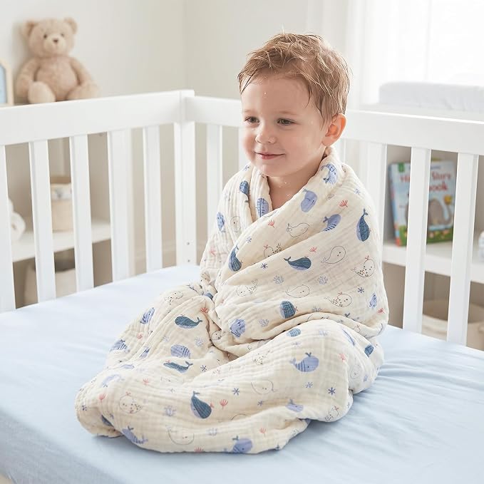 EXQ Home Muslin Swaddle Blankets - Image 9