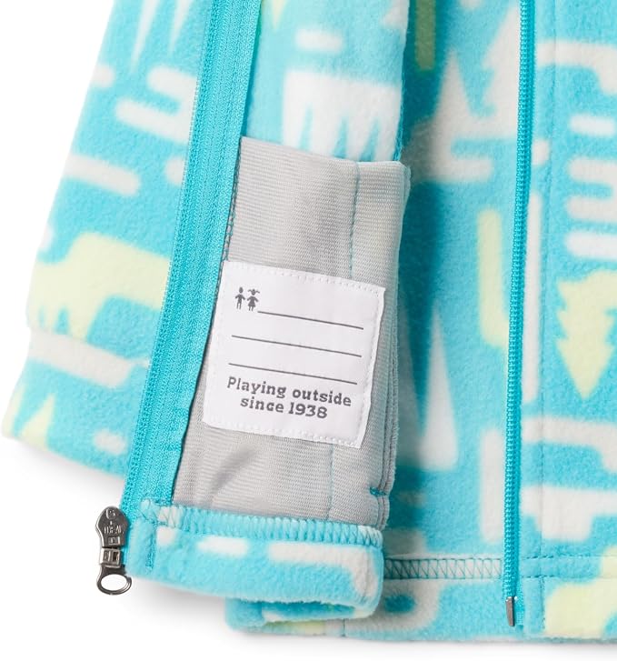 Columbia Youth Girls Benton Springs II Printed Fleece Jacket - Image 4