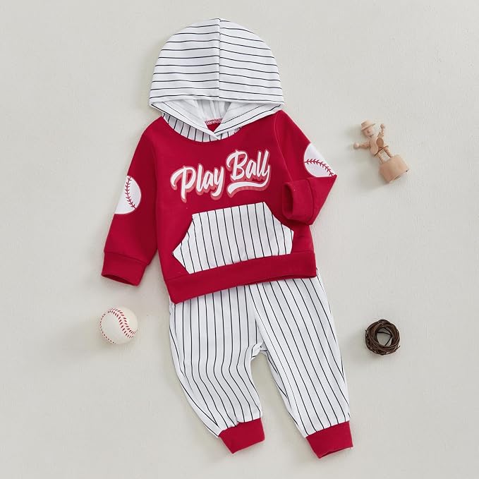 Baby Boy Clothes Infant Hoodie Set Long Sleeve Sweatshirts - Image 3