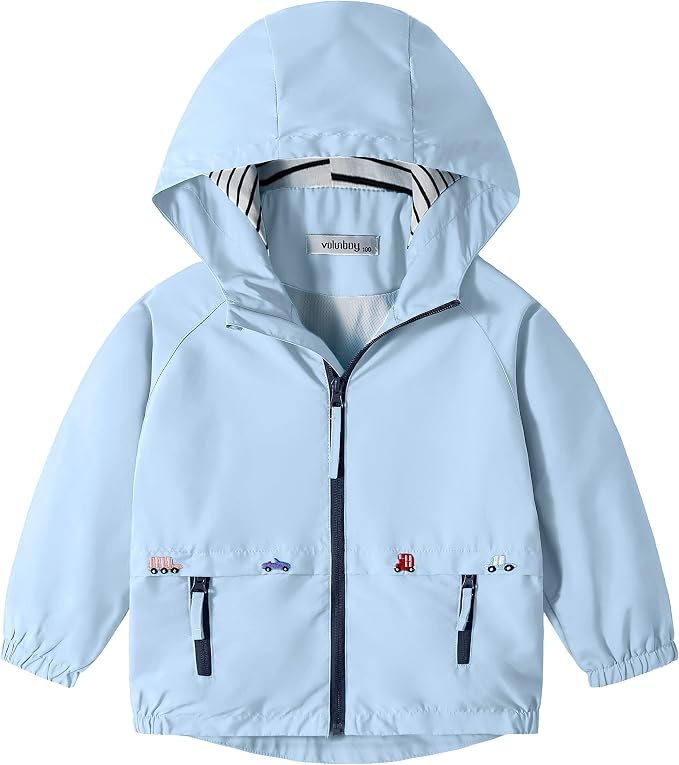 Volunboy Toddler Boys Spring Windbreaker Lightweight Jacket | baby boy by Volunboy