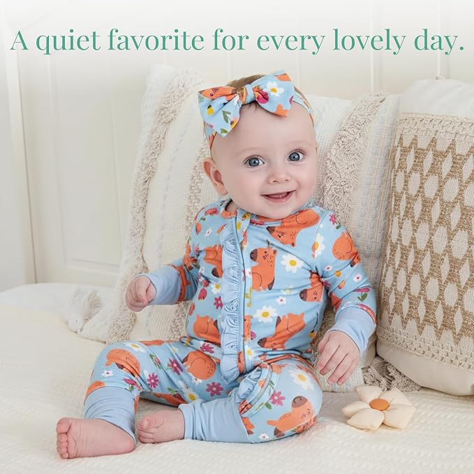 PATPAT Bamboo Viscose Baby Footie - Image 7
