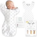 SwaddleDesigns Transitional Swaddle Sack, Arms Up Half-Length Sleeve & Mitten by SwaddleDesigns