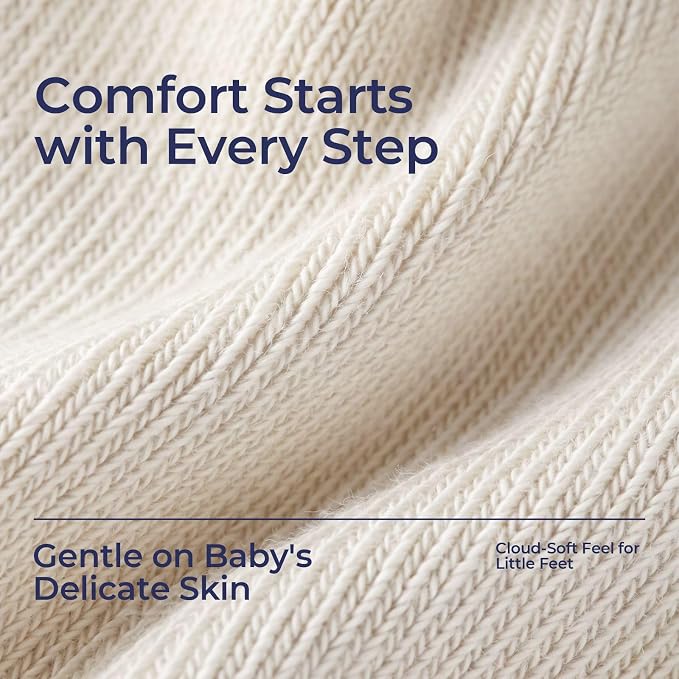 Baby Toddler Essentials Non-Slip Crew Socks - Image 3