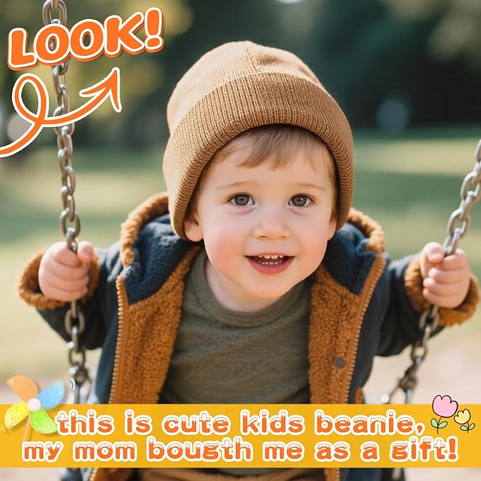 ZOORON Toddler Beanie Baby Beanies - Image 5