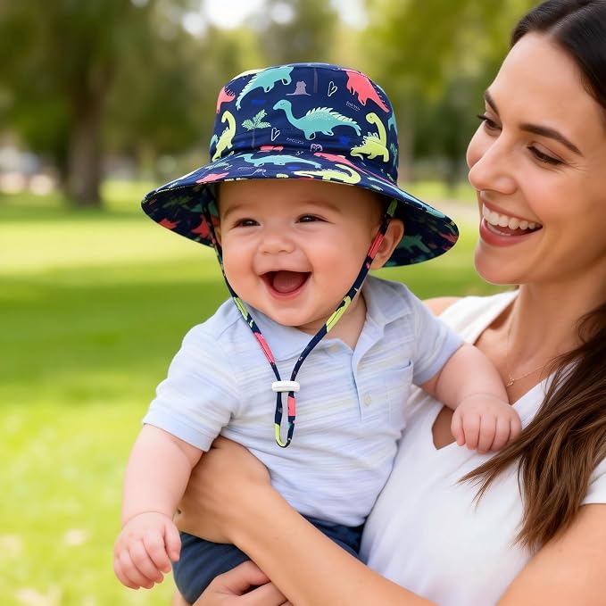 Komorebi Toddler Sun Hat UPF 50+ Kids Beach Bucket Hats Boys Girls 0-8Y | Cute - Image 2