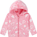 Toddler Baby Girl Fleece Jackets Fall Clothes Hooded Zip Fuzzy Coats by Adarl